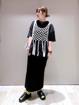 たかみなさん（レディース・166cm）の春コーディネート