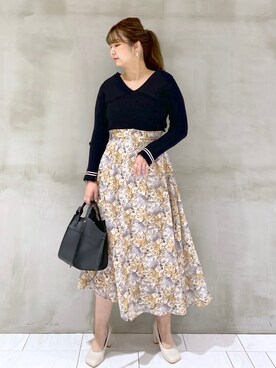 「andemiu」｜「アイテム（その他）」を使った、たかみなさん（レディース・166cm）の春コーディネート