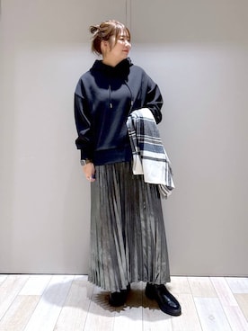 たかみなさん（レディース・166cm）の冬コーディネート