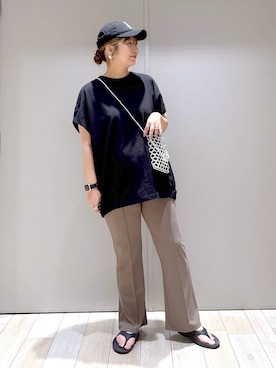 「アイテム（ママ＆ベビー）」を使った、たかみなさん（レディース・166cm・30代）の夏コーディネート