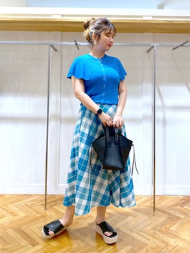 「andemiu」｜「アイテム（その他）」を使った、たかみなさん（レディース・166cm）の春コーディネート