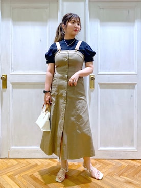 「andemiu」｜「アイテム（その他）」を使った、たかみなさん（レディース・166cm）の春コーディネート