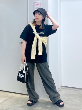 瀧澤優花さん（レディース・159cm）の夏コーディネート