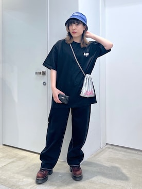 瀧澤優花さん(レディース・159cm)の春コーディネート