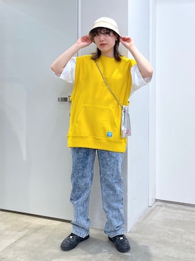 瀧澤優花さん（レディース・159cm）の春コーディネート