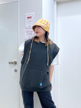 瀧澤優花さん（レディース・159cm）の夏コーディネート