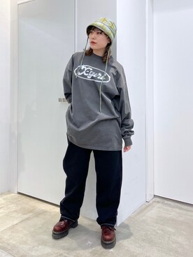 瀧澤優花さん（レディース・159cm）の春コーディネート