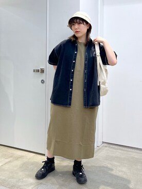 瀧澤優花さん（レディース・159cm）の春コーディネート