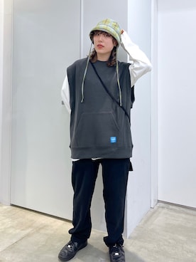 瀧澤優花さん（レディース・159cm）の春コーディネート