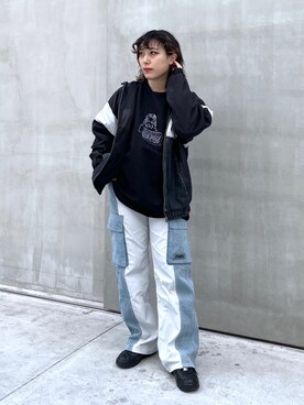 瀧澤優花さん(レディース・159cm)の春コーディネート