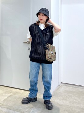 瀧澤優花さん（レディース・159cm）の春コーディネート