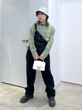 瀧澤優花さん（レディース・159cm）の春コーディネート