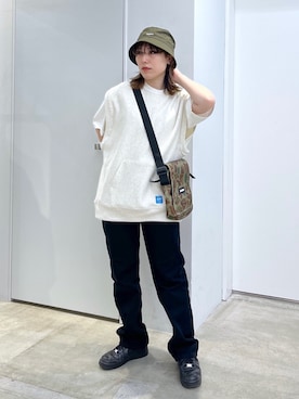 瀧澤優花さん（レディース・159cm）の春コーディネート