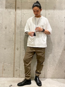 「ITTI（イッチ）のアイテム（財布/小物）」を使った、yamagata1699さん（メンズ・172cm）の夏コーディネート