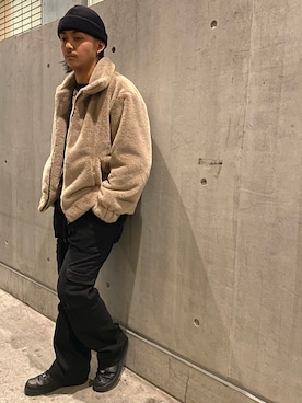「LUSOR（ルーソル）のアイテム（ジャケット/アウター）」を使った、yamagata1699さん（メンズ・172cm）の秋コーディネート