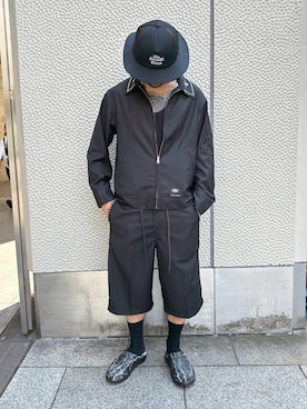 「アイテム（スリッポン）」を使った、yamagata1699さん（メンズ・172cm）の夏コーディネート