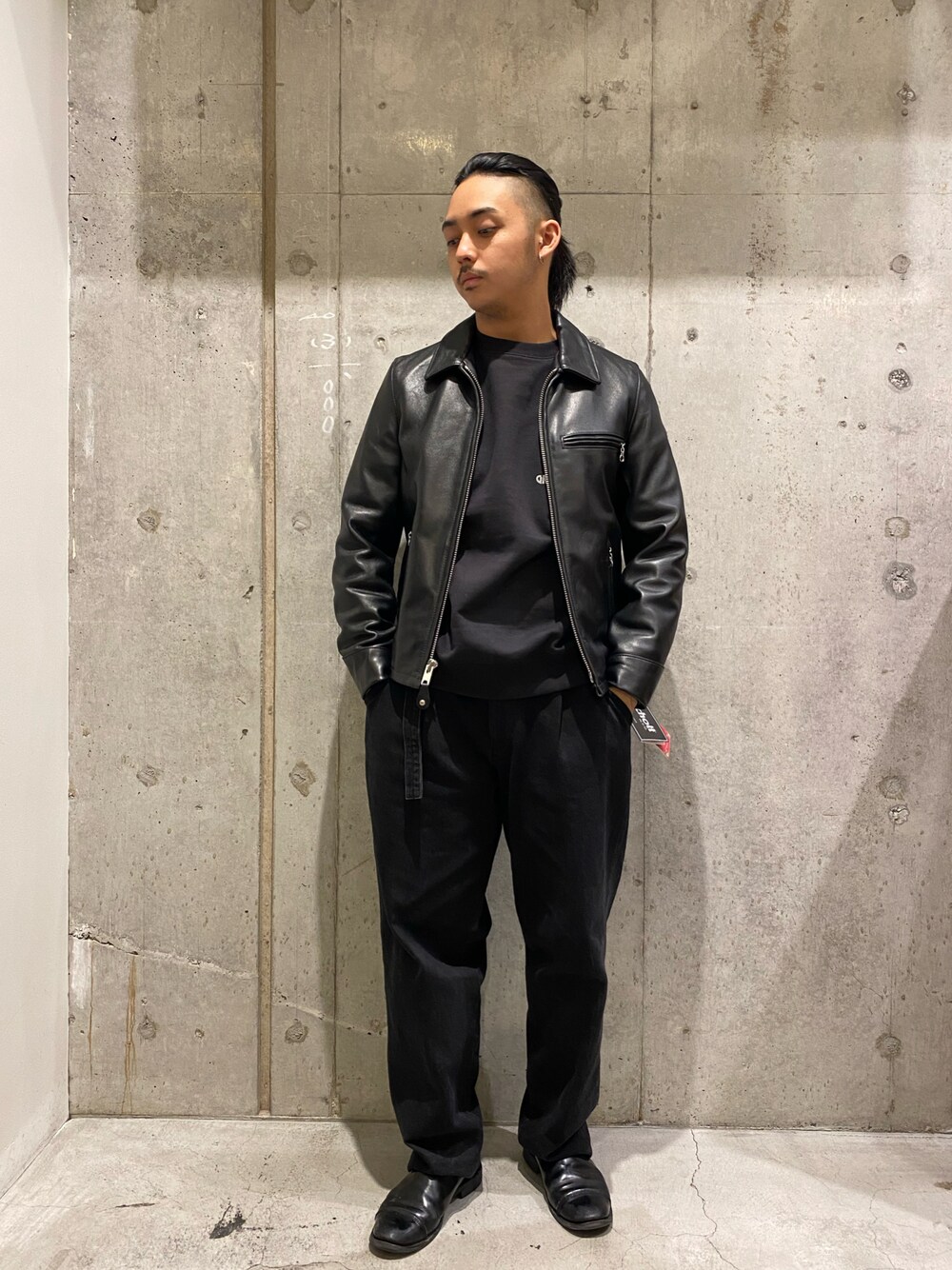 ショット　ライダース　黒　6103us クロムエクセル　茶芯 ショット ライダース 黒 6103us クロムエクセル 茶芯 Schott ショット