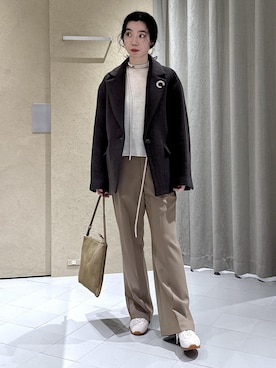 「アイテム（アクセサリー）」を使った、KOIKEさん（レディース・163cm・30代）の冬コーディネート