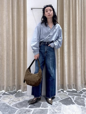 「アイテム（パンプス）」を使った、KOIKEさん（レディース・163cm）の夏コーディネート
