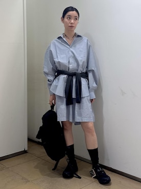 「アイテム（バックパック/リュック）」を使った、KOIKEさん（レディース・163cm・30代）の夏コーディネート