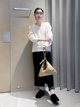 「ニット/セーター」｜KOIKEさん（レディース・163cm）の冬コーディネート