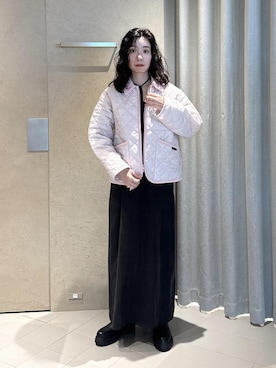 「アイテム（ブルゾン）」を使った、KOIKEさん（レディース・163cm・30代）の秋コーディネート