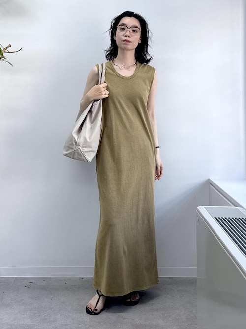 セール】ガーメントダイ 天竺ワンピース（ワンピース）｜SALON adam et