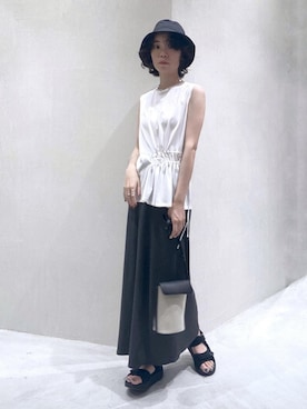 KOIKEさん（レディース・163cm）の夏コーディネート