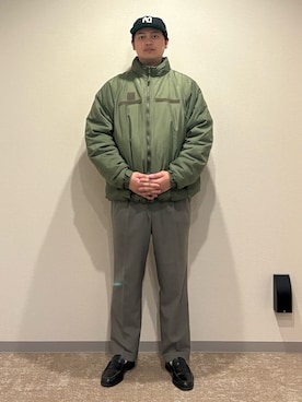 美沙樹さん（メンズ・180cm）の春コーディネート