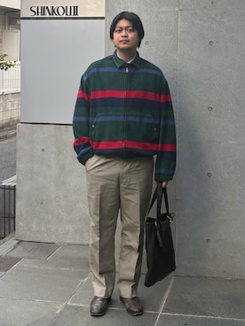 美沙樹さん(メンズ・180cm)の冬コーディネート