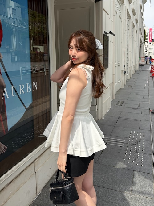 チャーム付きコンパクトショートパンツ（その他パンツ）｜Chico（チコ