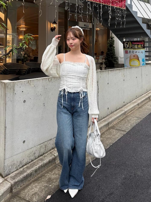 スペイン購入 お首元おりぼんきらきらコットンニットボレロ リボン柄ニットボレロ（Baby） – Shirley Temple Online Store