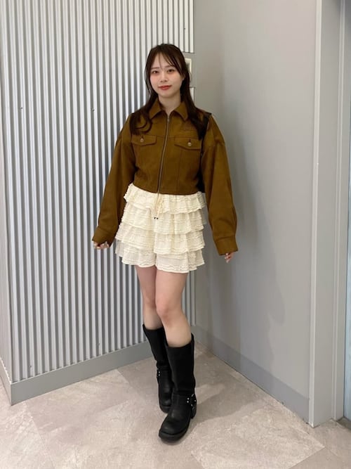 CHICO レースティアードショートパンツ セール】レースティアードショートパンツ（その他パンツ