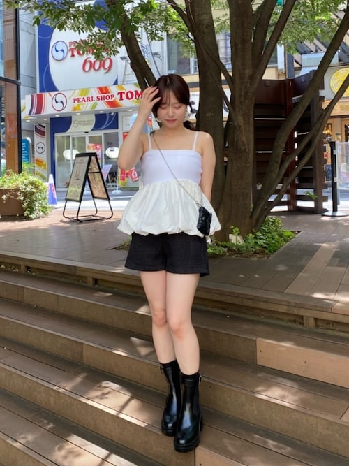 セール】【セットアップ対応】ツイードショートパンツ（その他