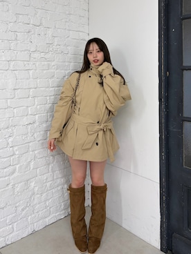 nagochanさん（レディース・156cm）の冬コーディネート