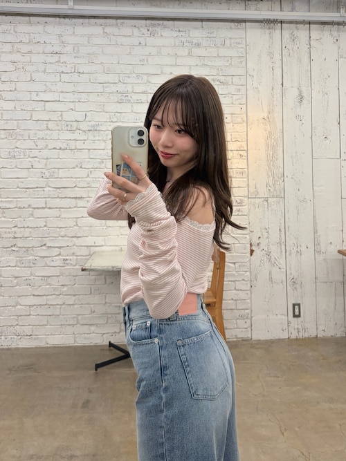 2wayストレートデニム（デニムパンツ）｜Chico（チコ）のファッション