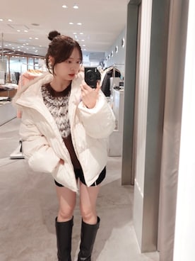 nagochanさん（レディース・156cm）の冬コーディネート