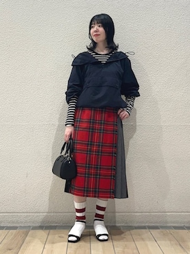 久富さん（レディース・161cm）の秋コーディネート