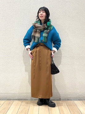 久富さん（レディース・161cm）の秋コーディネート