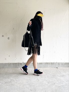 「MSGM（エムエスジーエム）のアイテム（ジャケット/アウター）」を使った、nyamさん（レディース・163cm）の春コーディネート
