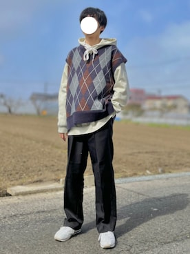 Koyoさん（メンズ・165cm）の冬コーディネート