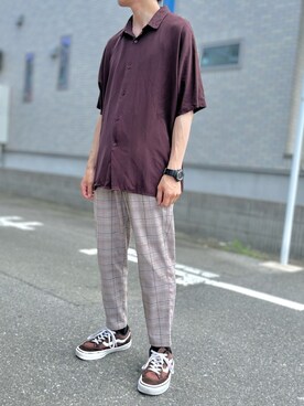 Koyoさん（メンズ・165cm）の夏コーディネート