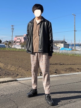 Koyoさん（メンズ・165cm）の冬コーディネート