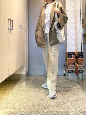 「Chillfar（チルファー）のアイテム（ジャケット/アウター）」を使った、ナナ★さん（レディース・161cm）の夏コーディネート