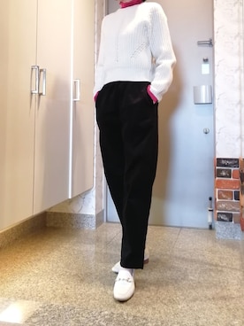 「SHARE PARK（シェアパーク）のアイテム」を使った、ナナ★さん（レディース・161cm）の秋コーディネート