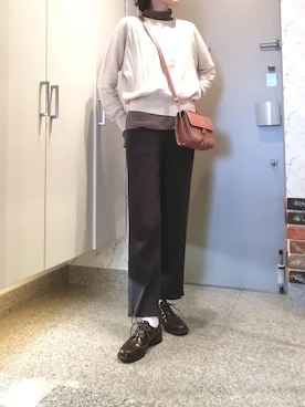 「アイテム（その他パンツ）」を使った、ナナ★さん（レディース・161cm）の秋コーディネート