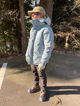 「nonnative（ノンネイティブ）のアイテム（ダウンジャケット/コート）」を使った、ヒロさん（メンズ・167cm）の冬コーディネート