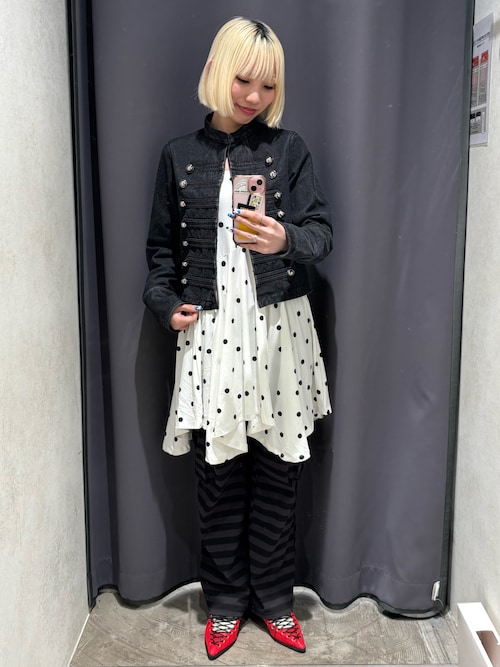 WHO'S WHO gallery 福岡パルコ店カポさんのデニムジャケットを使った