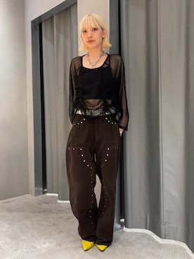 「WHO'S WHO gallery（フーズフーギャラリー）のアイテム（パンプス）」を使った、カポさん（レディース・162cm）の秋コーディネート