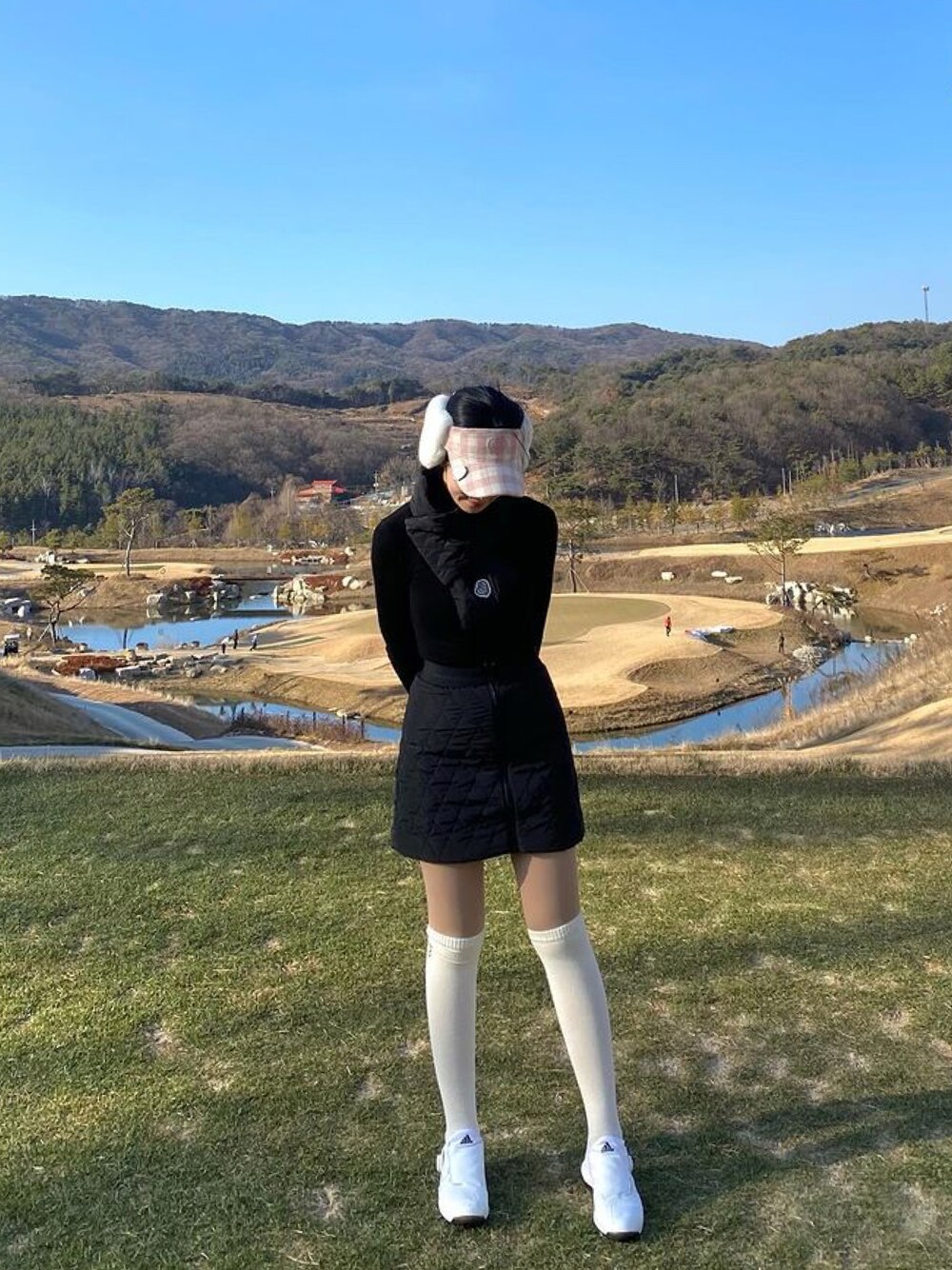 レディース 韓国トレンド ゴルフウェア ボリュームスリーブ ゴルフウェア ボリュームスリーブ レディース 韓国トレンド 韓国